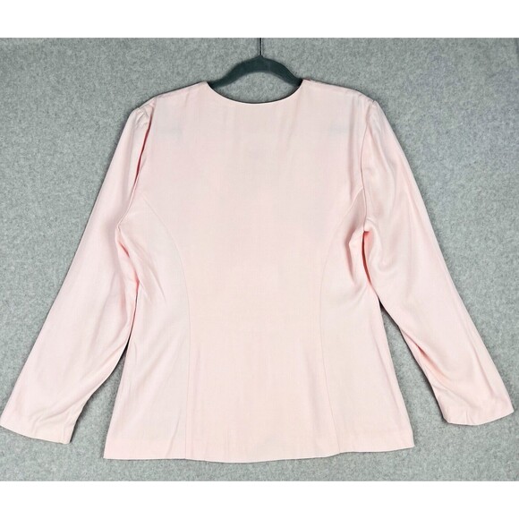 Vintage R&M Richards Dress Suit Womens 14P Blush Mother of the Bride Evening - Picture 4 of 16